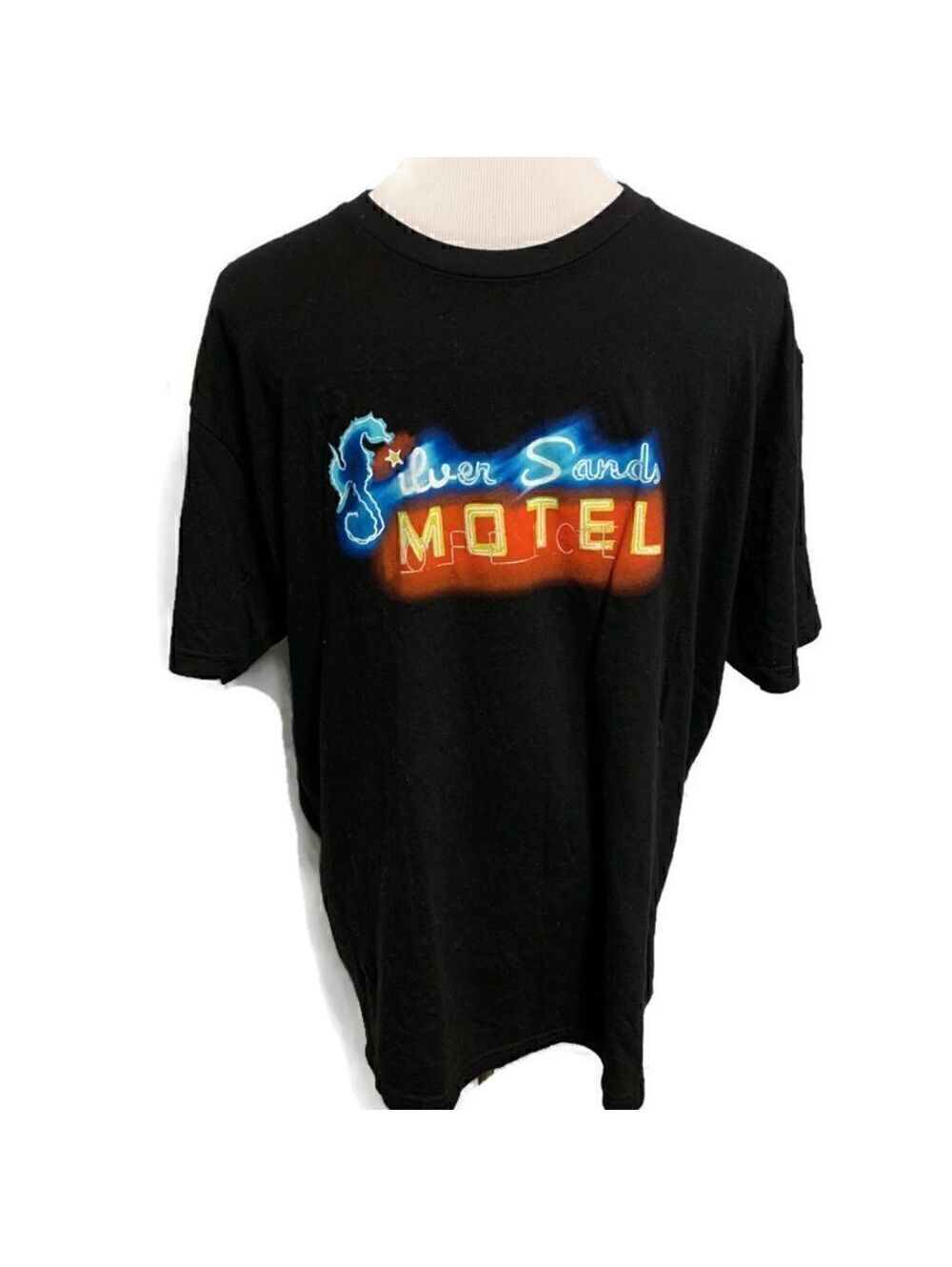 Silver Sands Motel Retro Style Tee Sz XXL